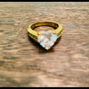 Gold filled heart ring size 7